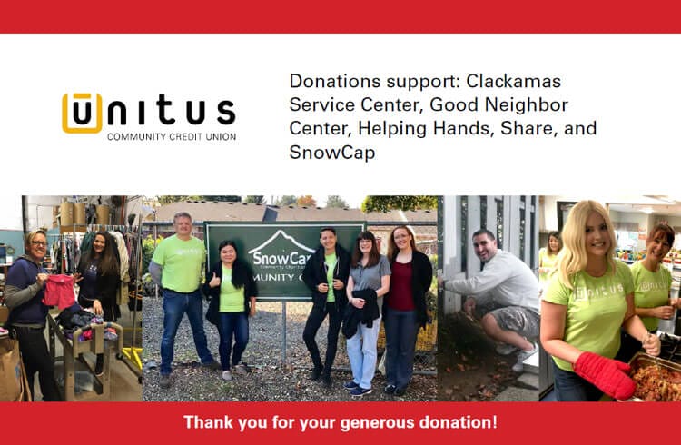 Unitus employees participate in holiday drive